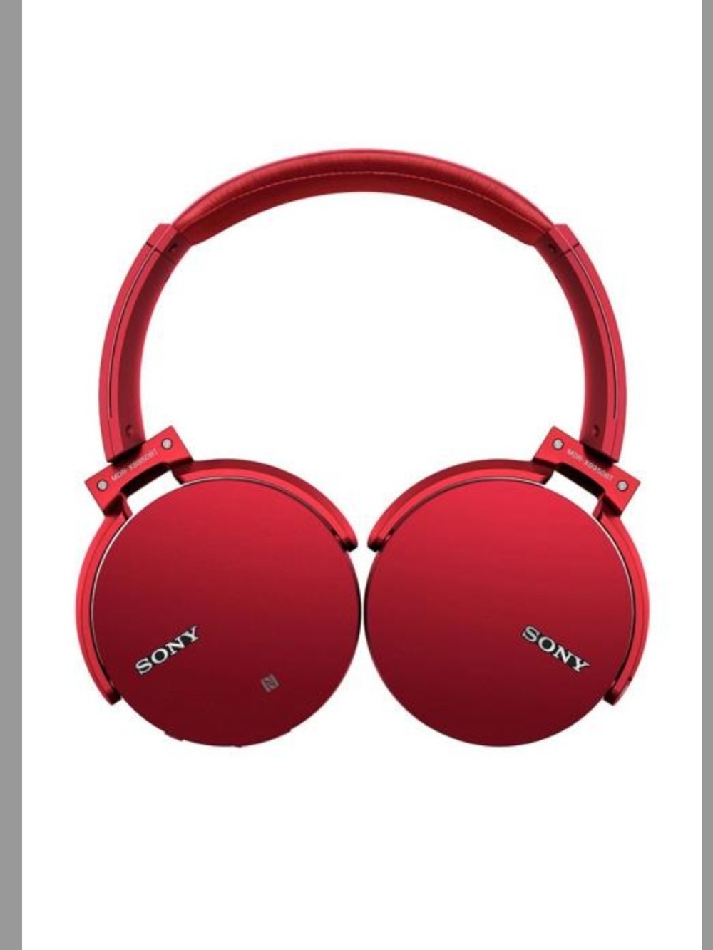 Sony MDR-XB950BT Red On-Ear Wireless Headphones. Like New